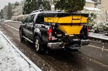 SnowEx: winter maintenance equipment includes a range of salt and grit spreaders - image: Wessex International
